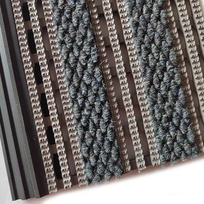 Anti tappeto resistente di griglia del PVC della stuoia del pavimento di sicurezza di slittamento per l'ingresso 120 cm X 10m