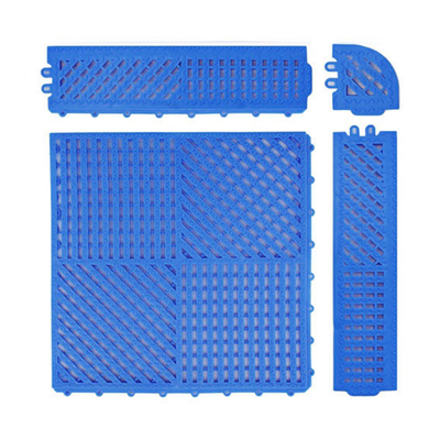 anti piastrelle per pavimento di Mat Spas Verandas Interlocking Plastic del pavimento del PVC di slittamento 30x30