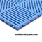 stuoie modulari di collegamento di drenaggio di anti scivolo delle piastrelle per pavimento del PVC di 3800g/Sqm 25cm*25cm