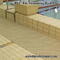 pavimento resistente Mat For Shower Bath Room del PVC di slittamento della muffa di 20X20cm anti